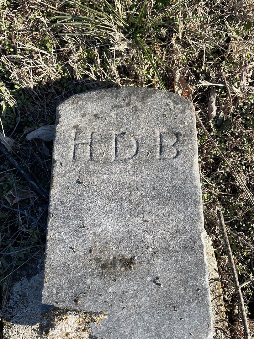 H. D. B.'s grave. Photo 1