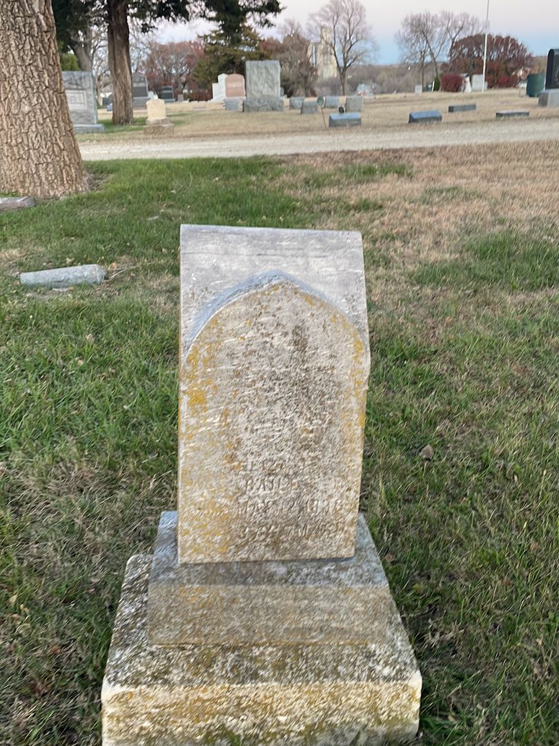 Elizabeth J. Baile's grave. Photo 1
