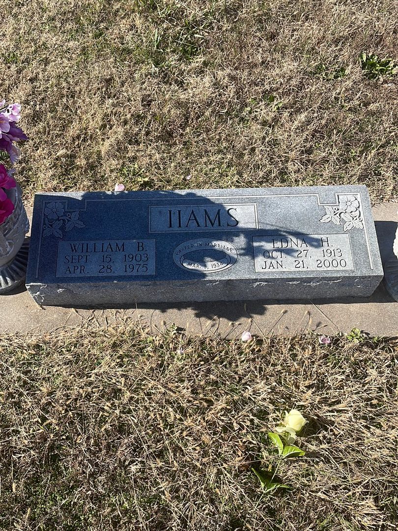 William B. Iiams's grave. Photo 1