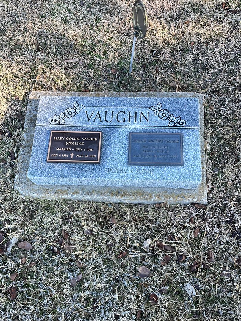 Charles Kenneth Vaughn's grave. Photo 1