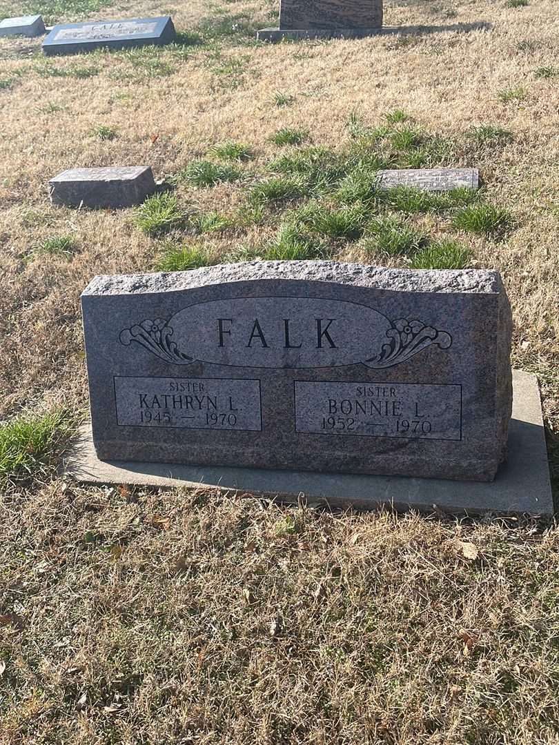 Bonnie L. Falk's grave. Photo 1