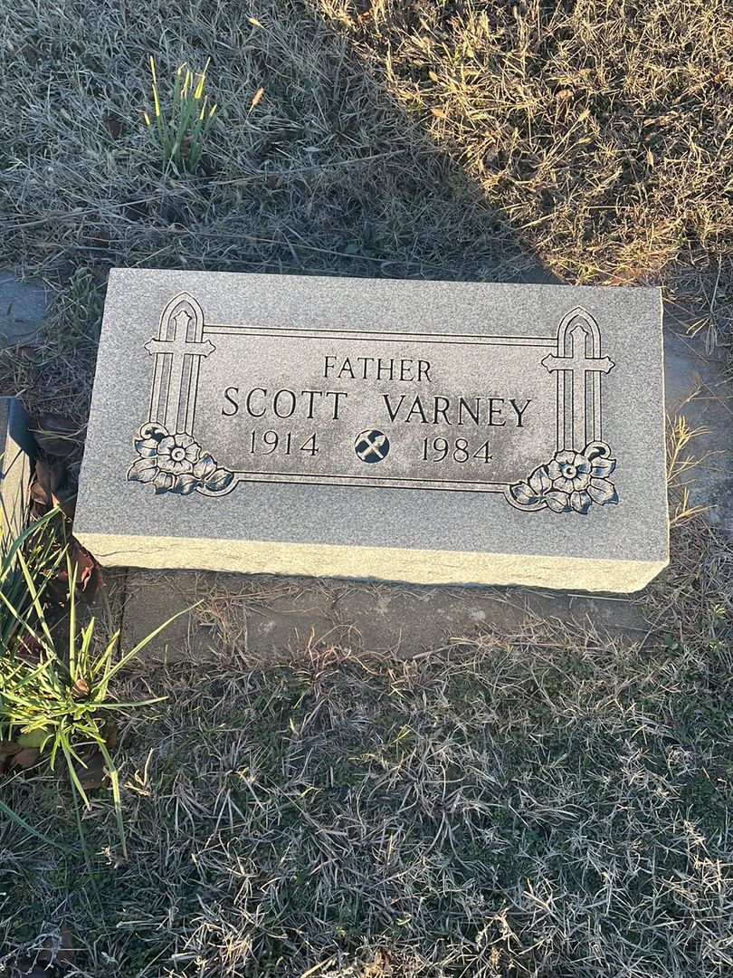 Scott Varney's grave. Photo 1