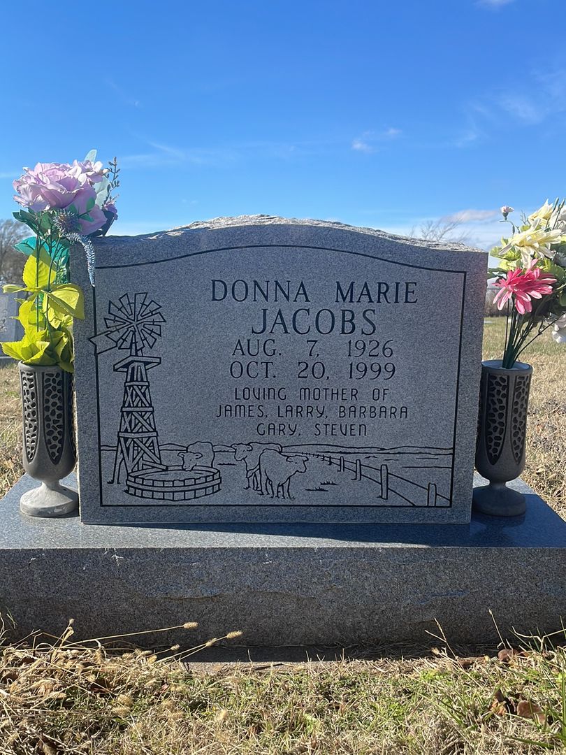 Donna Marie Jacobs's grave. Photo 1